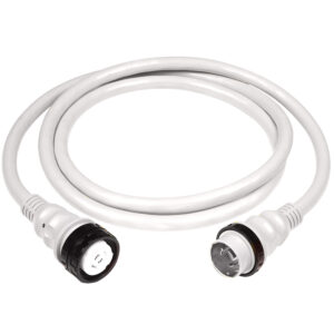 MARINCO 50AMP 125/250V SHORE POWER CABLE 25' WHITE