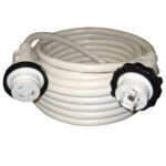 MARINCO 30A 125V 50' MOLDED CORDSET WHITE