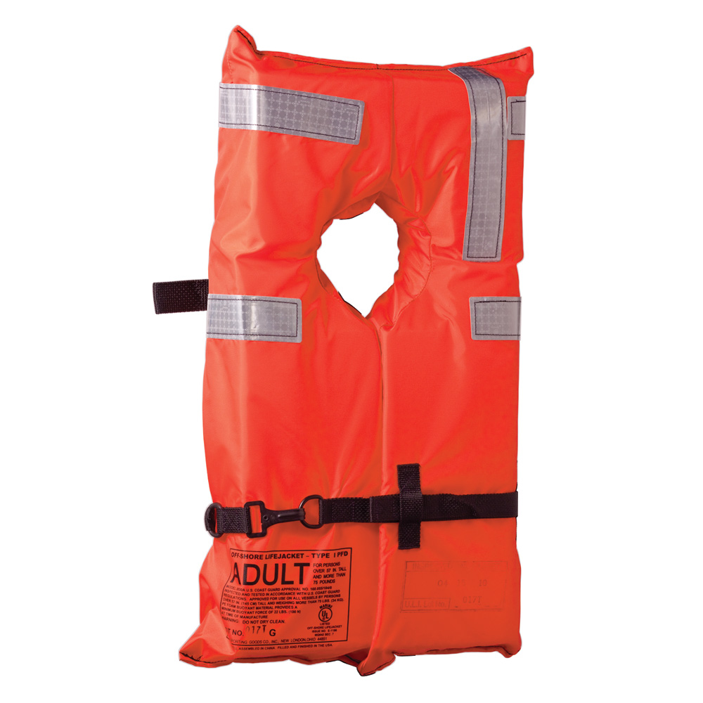 KENT TYPE 1 ADULT COLLAR STYLE LIFE JACKET