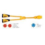 MARINCO Y504-2-30 EEL Y ADAPTER 2-30A 125V 50A 125/250