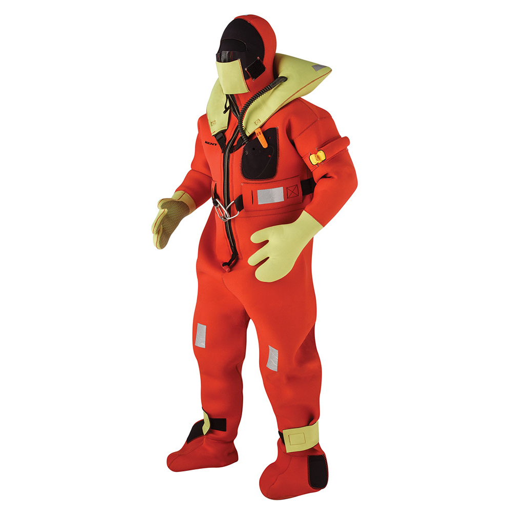 KENT COMMERCIAL IMMERSION SUIT USCG, UNIVERSAL, ORANGE