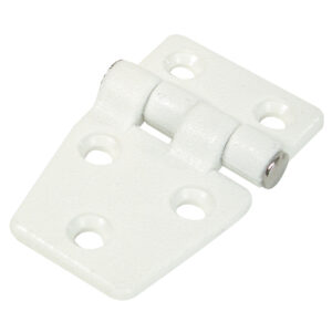 WHITECAP SHORTSIDED DOOR HINGE 1-3/8" X 2-1/4" WHITE NYLON