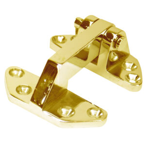 WHITECAP HATCH HINGE 2-5/8" X 3-1/8" POLISHED BRASS
