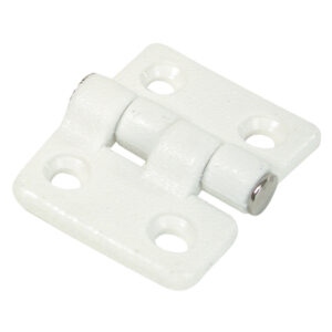 WHITECAP BUTT HINGE 1-1/2"L X 1-3/8"W WHITE NYLON