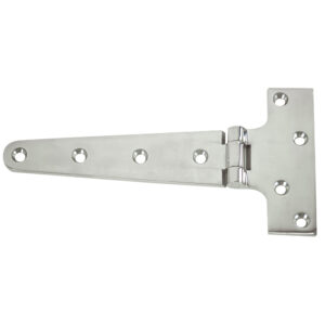 WHITECAP T-STRAP HINGE 7-3/4"L X 3-7/8"W 316 SS