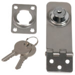 WHITECAP LOCKING HASP 1" X 3" 304 SS