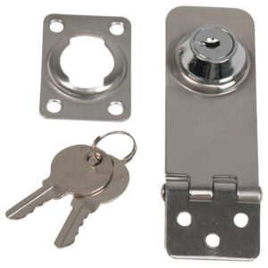 WHITECAP LOCKING HASP 1" X 3" 304 SS