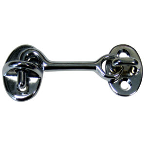 WHITECAP CABIN DOOR HOOK 2" CP/BRASS