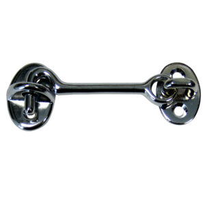 WHITECAP CABIN DOOR HOOK 3" CP/BRASS