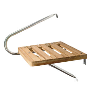 WHITECAP TEAK SWIM PLATFORM F/ OUTBOARD MOTORS