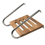 WHITECAP TEAK SWIM PLATFORM F/ I/O MOTORS