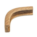 WHITECAP TEAK MOLDING 3/4" TRACK OUTSIDE CORNER MOLDING