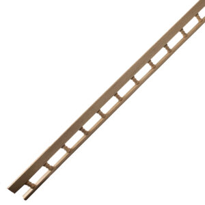 WHITECAP TEAK L-TYPE PIN RAIL 5FT.