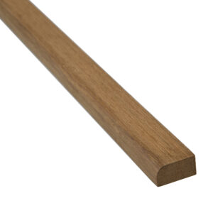 WHITECAP TEAK STOP MOLDING LARGE 5FT.