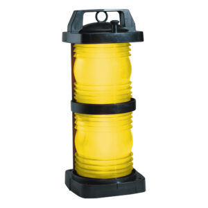 PERKO DOUBLE LENS NAVIGATION  LIGHT-YELLOW TOWING LIGHT