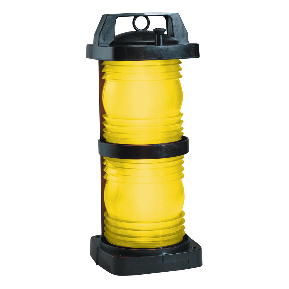 PERKO DOUBLE LENS NAVIGATION  LIGHT-YELLOW TOWING LIGHT