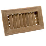 WHITECAP TEAK AIR CONDITIONING VENT 9-3/4"W X 5-3/4"H X 1-1/2