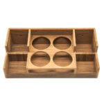 WHITECAP TEAK BAR RACK