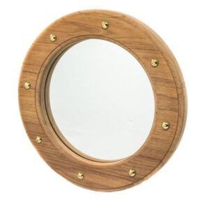 WHITECAP TEAK PORTHOLE MIRROR