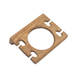 WHITECAP TEAK GLASS & TOOTHBRUSH HOLDER