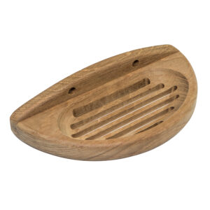 WHITECAP TEAK OVAL SOAP DISH
