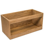 WHITECAP TEAK HARDCOVER BOOK RACK