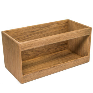 WHITECAP TEAK HARDCOVER BOOK RACK