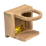 WHITECAP TEAK FOLDING DRINK HOLDER