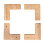 WHITECAP TEAK COOLER/BOX CHOCKS 4-PACK