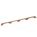 WHITECAP TEAK HANDRAIL 4 LOOPS 43"L