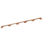 WHITECAP TEAK HANDRAIL 5 LOOPS 53"L