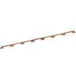 WHITECAP TEAK HANDRAIL 7 LOOPS 73"L