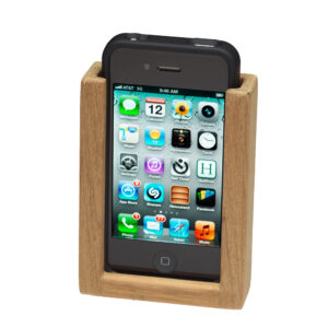 WHITECAP TEAK IPHONE RACK