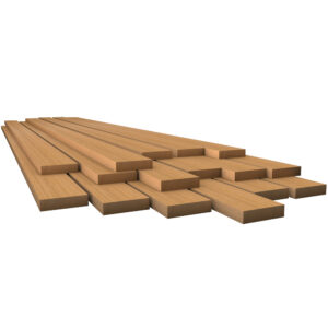 WHITECAP TEAK LUMBER 1/2" X 1-3/4" X 72"