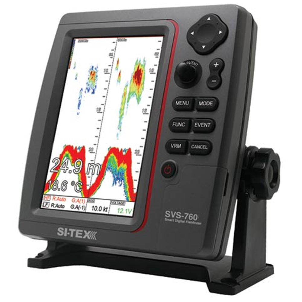 SITEX SVS-760 DUAL FREQUENCY  600 WATT, 7" COLOR TFT LCD