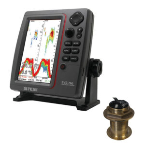 SITEX SVS-760 FISH FINDER KIT W/ BRONZE B60 12 DEGREE