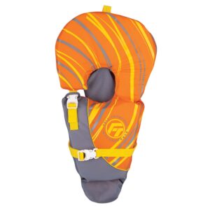 FULL THROTTLE INFANT BABY-SAFE VEST ORANGE/GREY