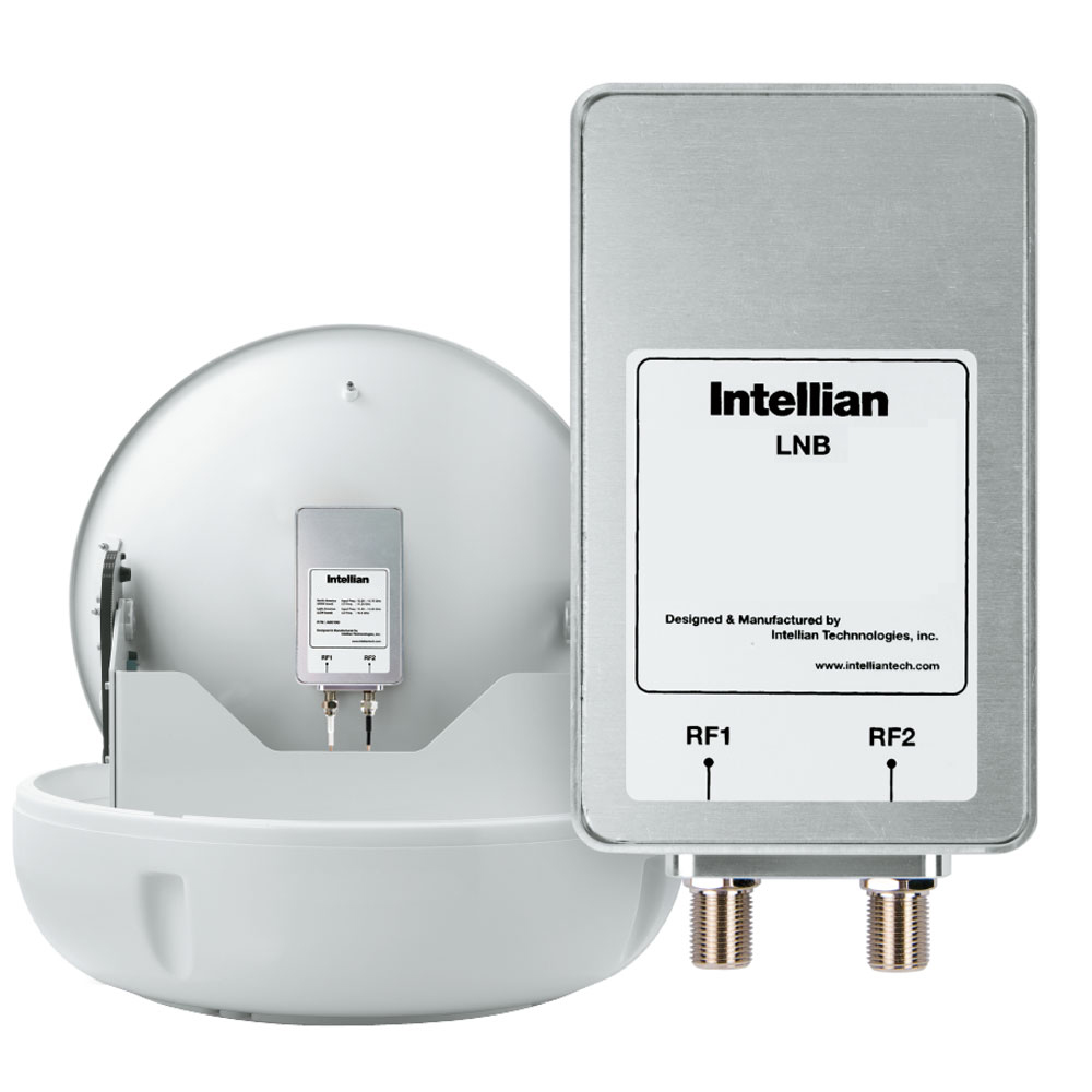 INTELLIAN UNIVERSAL QUAD LNB 4 PORTS, REQUIRES EXTRA CABLES