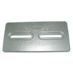 TECNOSEAL TEC-DIVERS PLATE ANODE ZINC 12" X 6" X 1/2"
