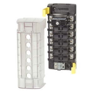 BLUE SEA 5050 ST CLB CIRCUIT BREAKER BLOCK 6 POSITION