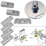 TECNOSEAL ANODE KIT VERADO 6 W/ HARDWARE ALUMINUM POLYBAG