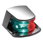 ATTWOOD BI-COLOR COMBINATION LIGHT 12V CHROME PLATED ZAMAK