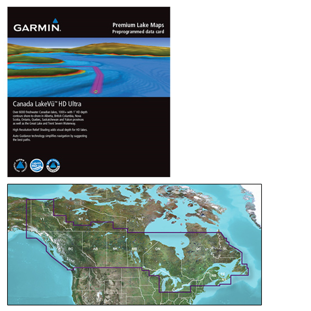 GARMIN CANADA LAKEVU HD ULTRA MICROSD/SD CHART FOR GPSMAP