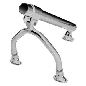 RUPP ADJUSTABLE MOUNT CENTER RIGGER HOLDER SILVER