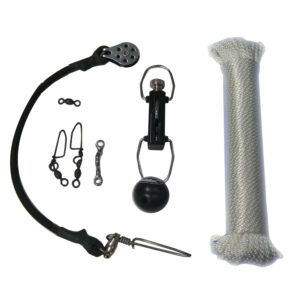 RUPP CENTER RIGGER RIGGING KIT W/ KLICKERS - WHITE NYLON