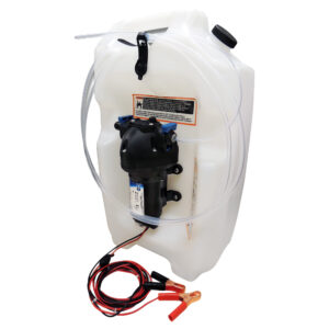 JABSCO FLAT TANK OIL CHANGER SYSTEM 3 1/2 GALLON TANK 12V
