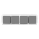 NAVPOD INSTRUMENTPOD PRE-CUT FOR 4 INSTRUMENTS (3.6" HOLES)