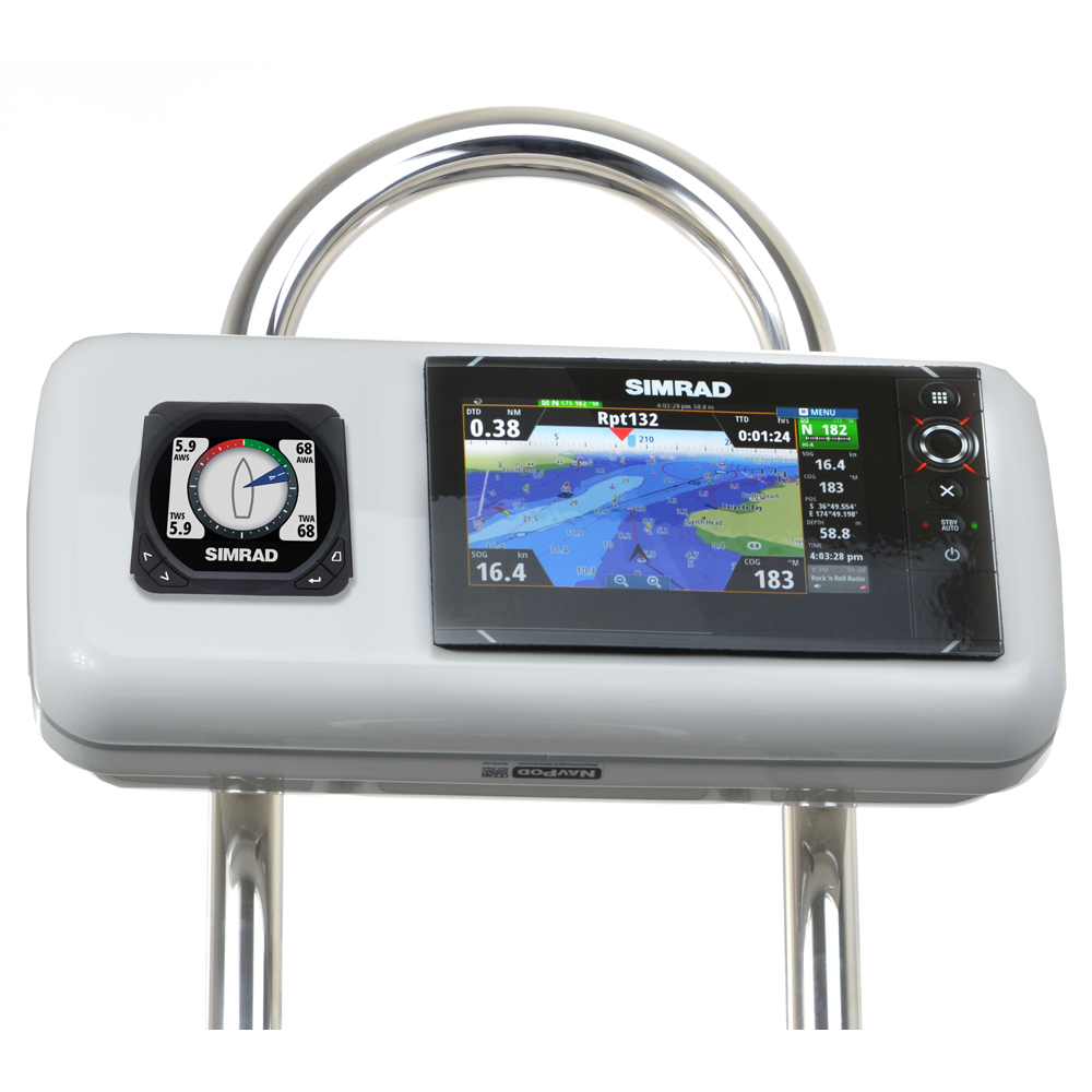 NAVPOD SYSTEMPOD PRE-CUT FOR SIMRAD NSS7 EVO2 / B&G  ZEUS2