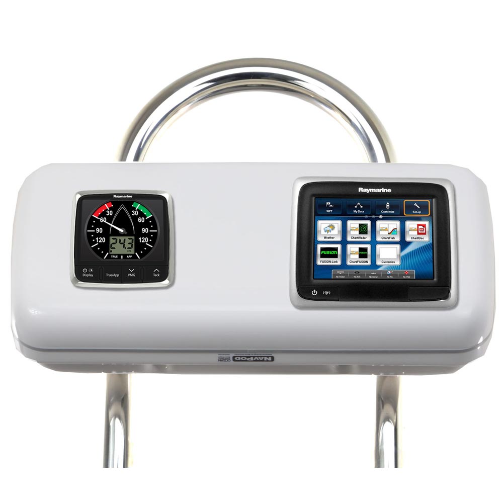 NAVPOD SYSTEMPOD PRE-CUT FOR  PRE-CUT FOR RAYMARINE A65/A67/