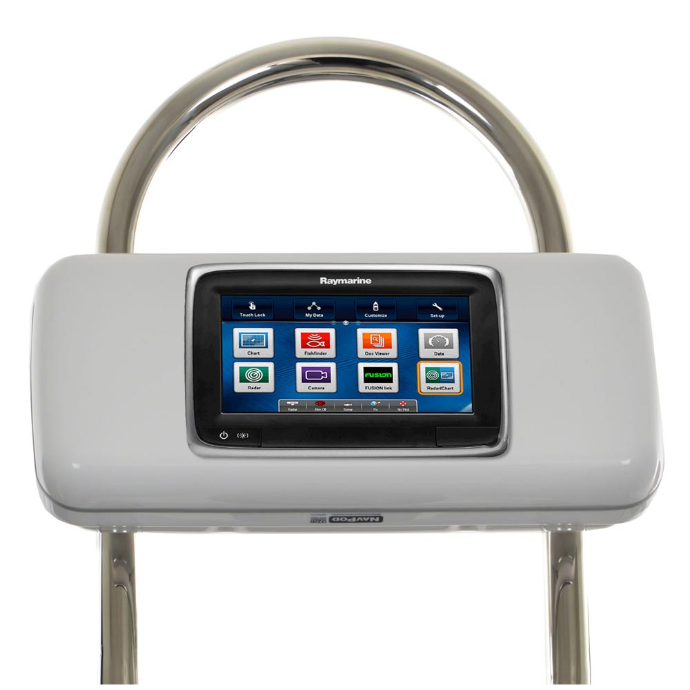 NAVPOD SYSTEMPOD PRE-CUT FOR RAYMARINE A75/A77/A78 MOUNTED